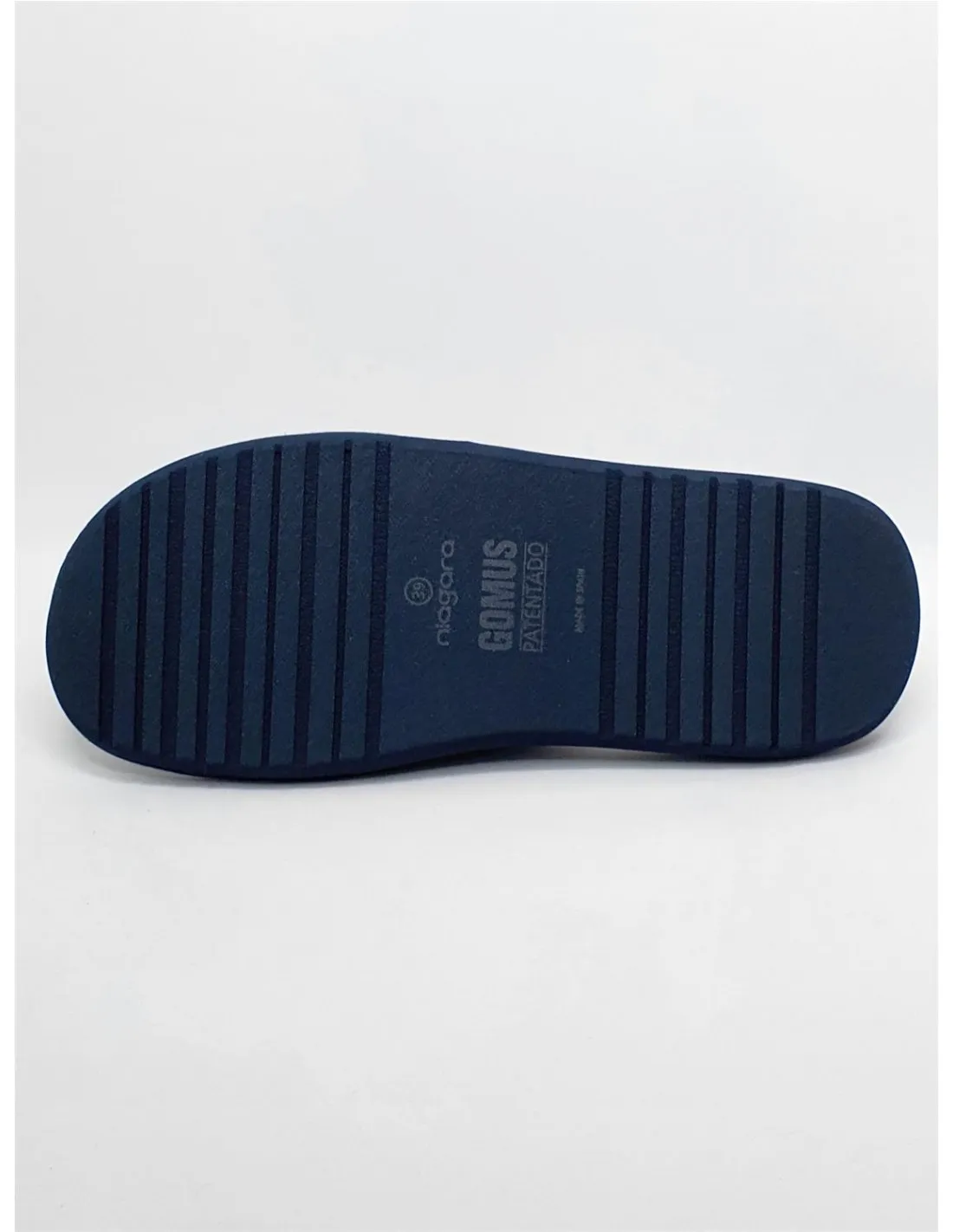 ZAPATILLA DE CASA HOMBRE NIAGARA AZUL MARINO 683  MURO