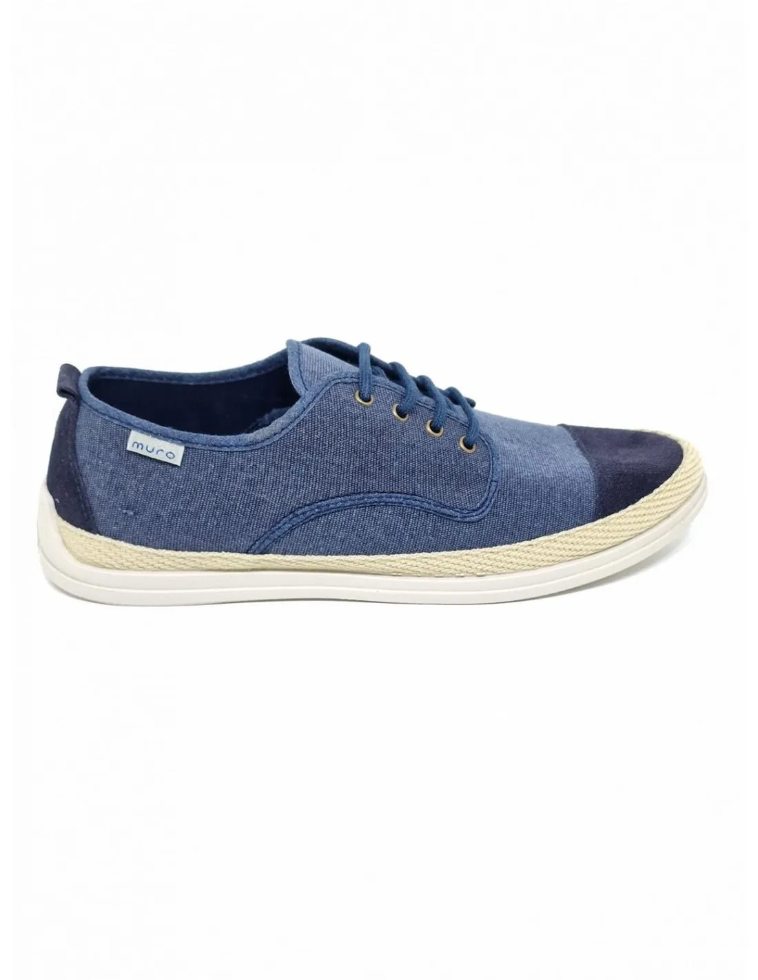 Zapatilla de hombre Muro en azul marino 532