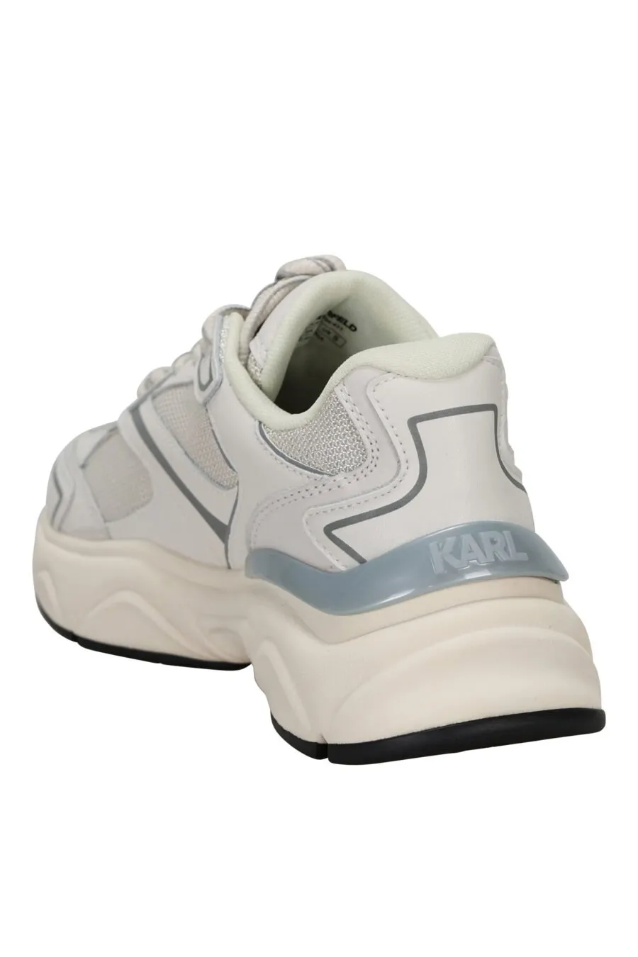 Zapatillas blancas y gris mix 