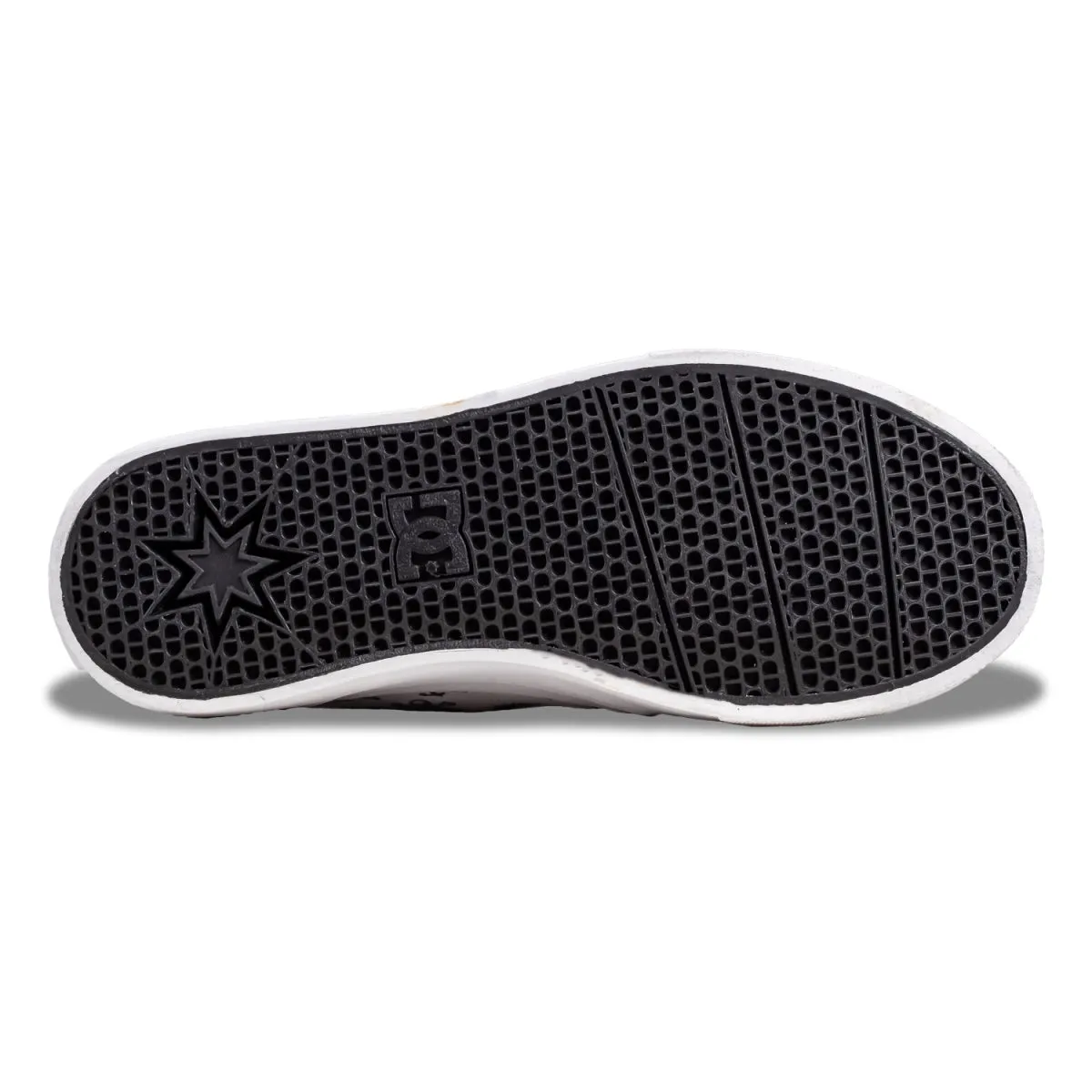 Zapatillas Dc New Trase Platform Tx Blanco Gris Print