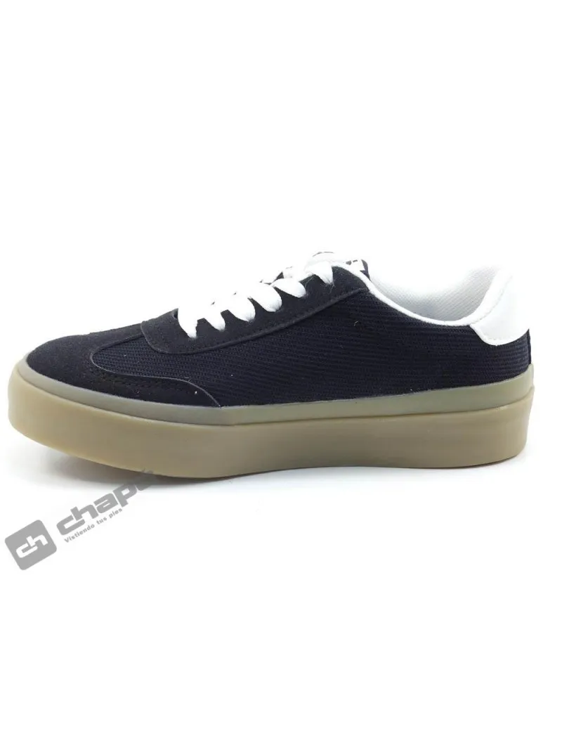 Zapatillas Deportiva Negro Mustang 60541