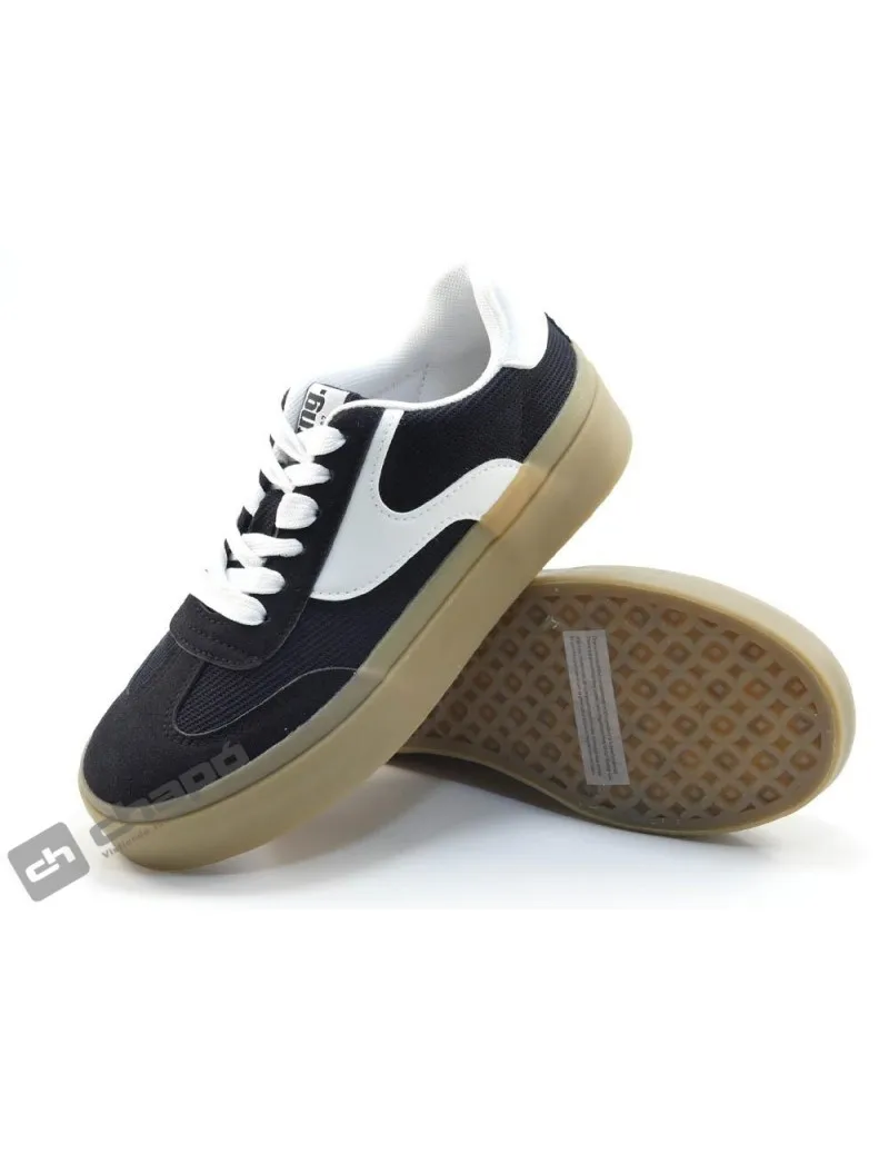 Zapatillas Deportiva Negro Mustang 60541