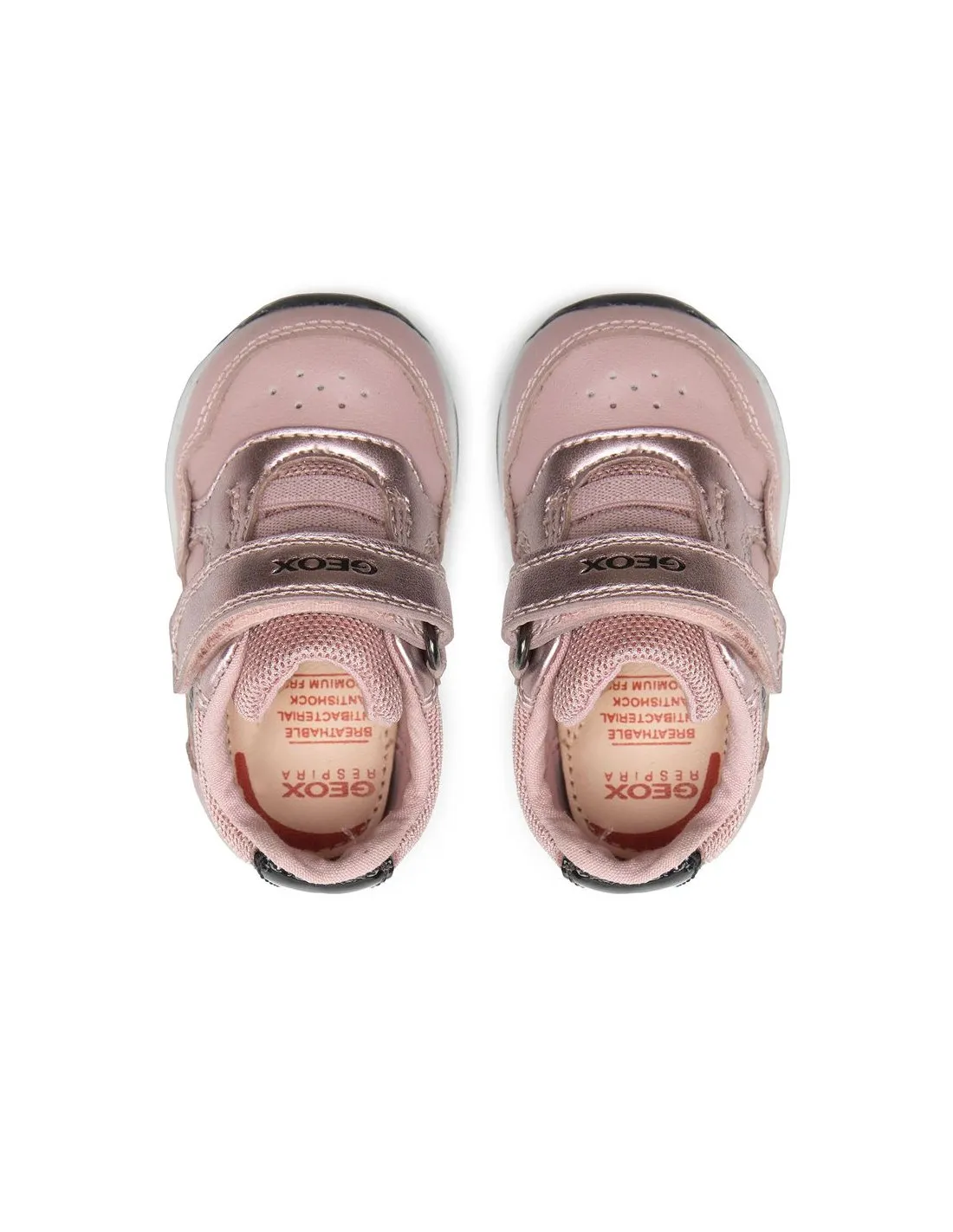 Zapatillas Geox Rishon Rosa Niña
