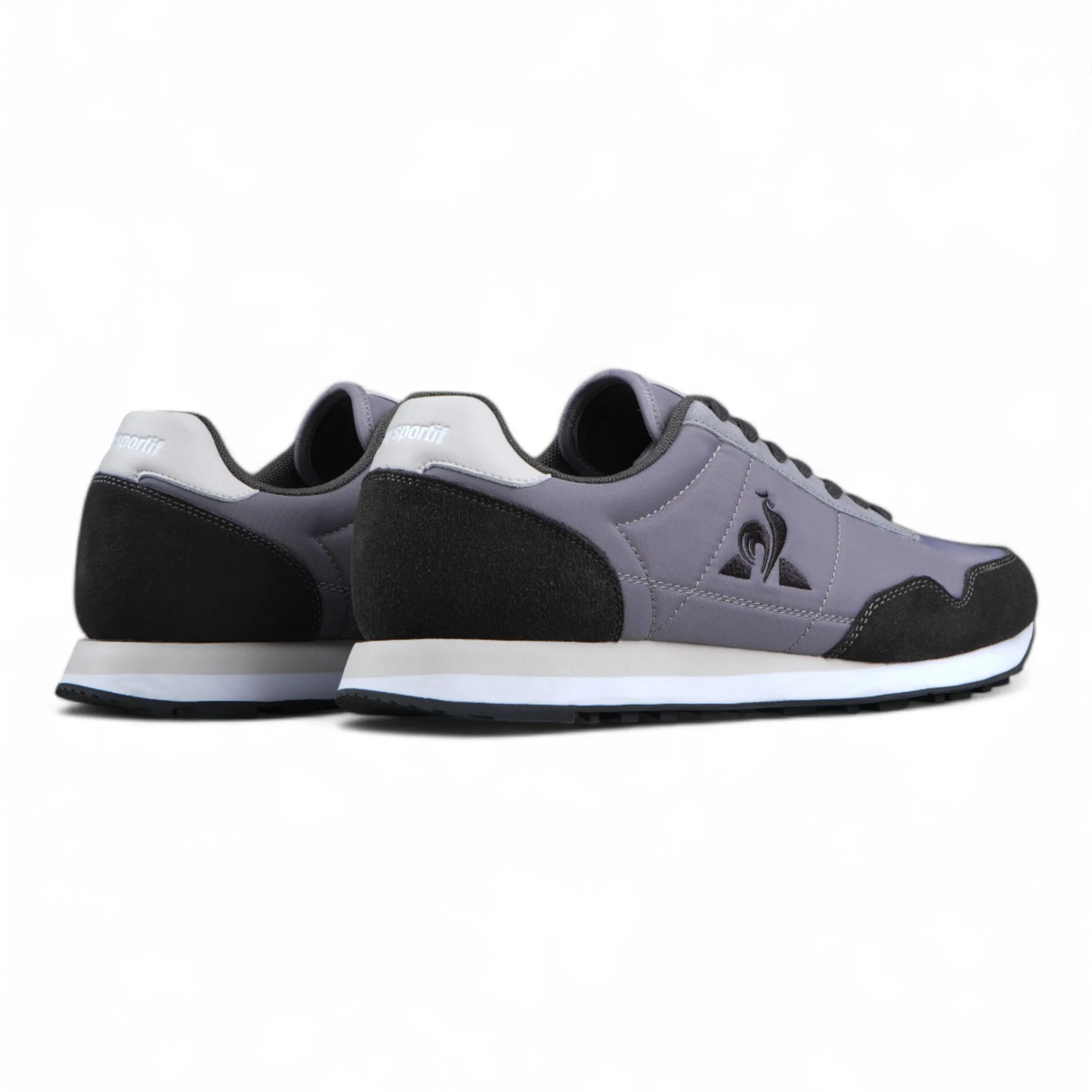 Zapatillas Le Coq Sportif Astra Classic Retro Negro Gris