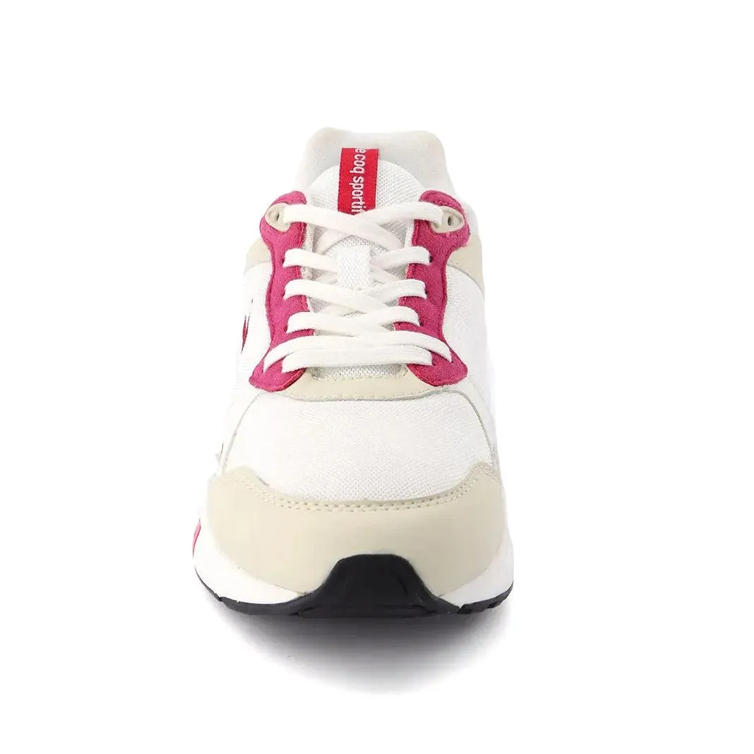 Zapatillas Le Coq Sportif Lcs R500 Blanco Rosa