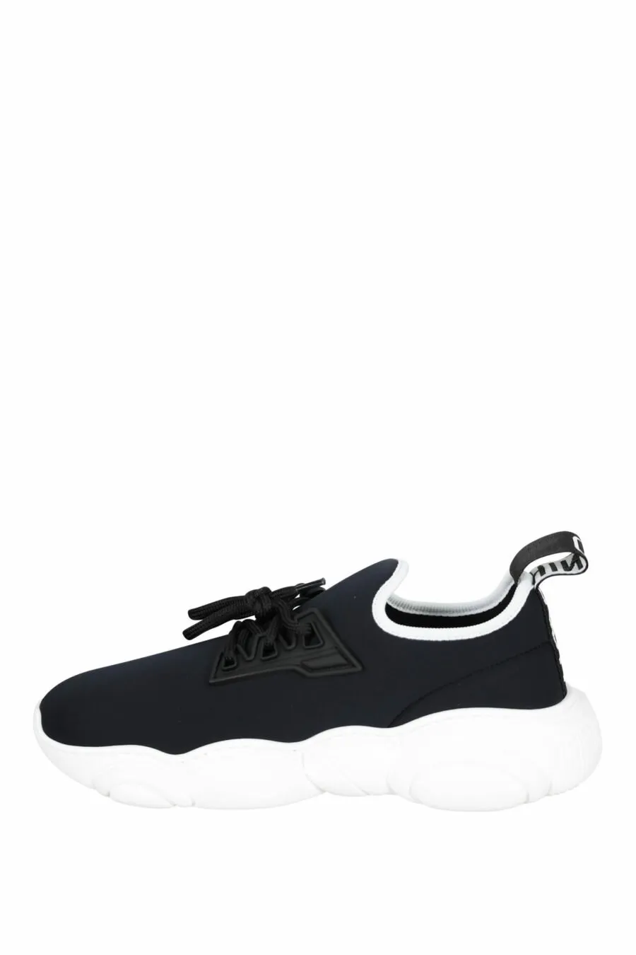 Zapatillas negras de lycra con suela 