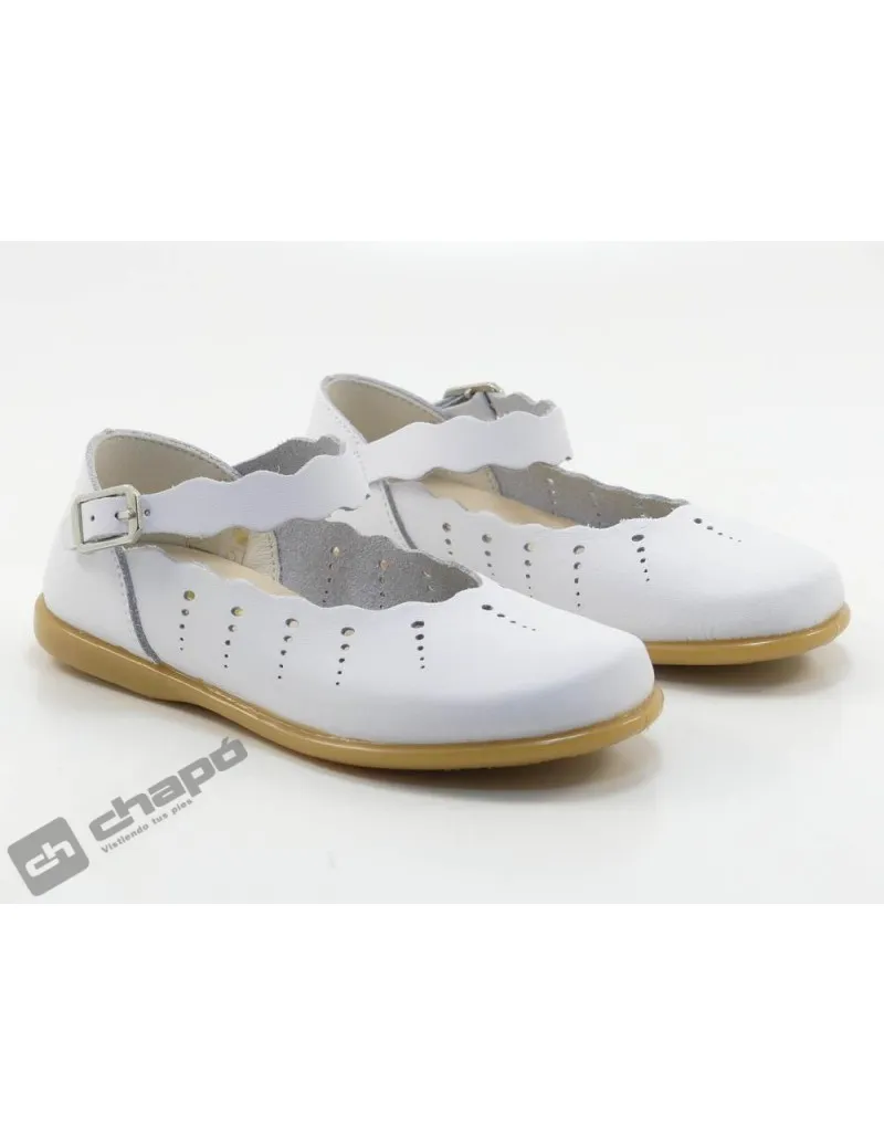 Zapatos Blanco Conguitos 102090