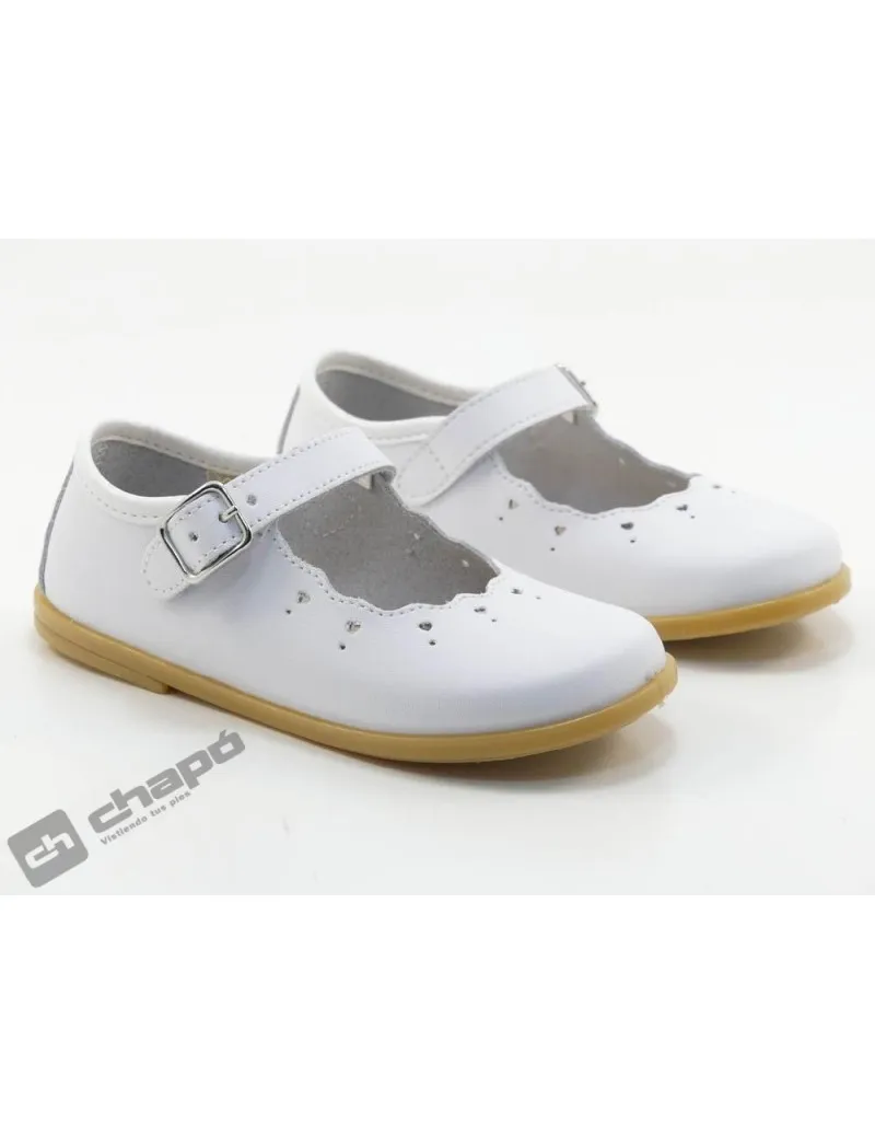 Zapatos Blanco Conguitos 122063