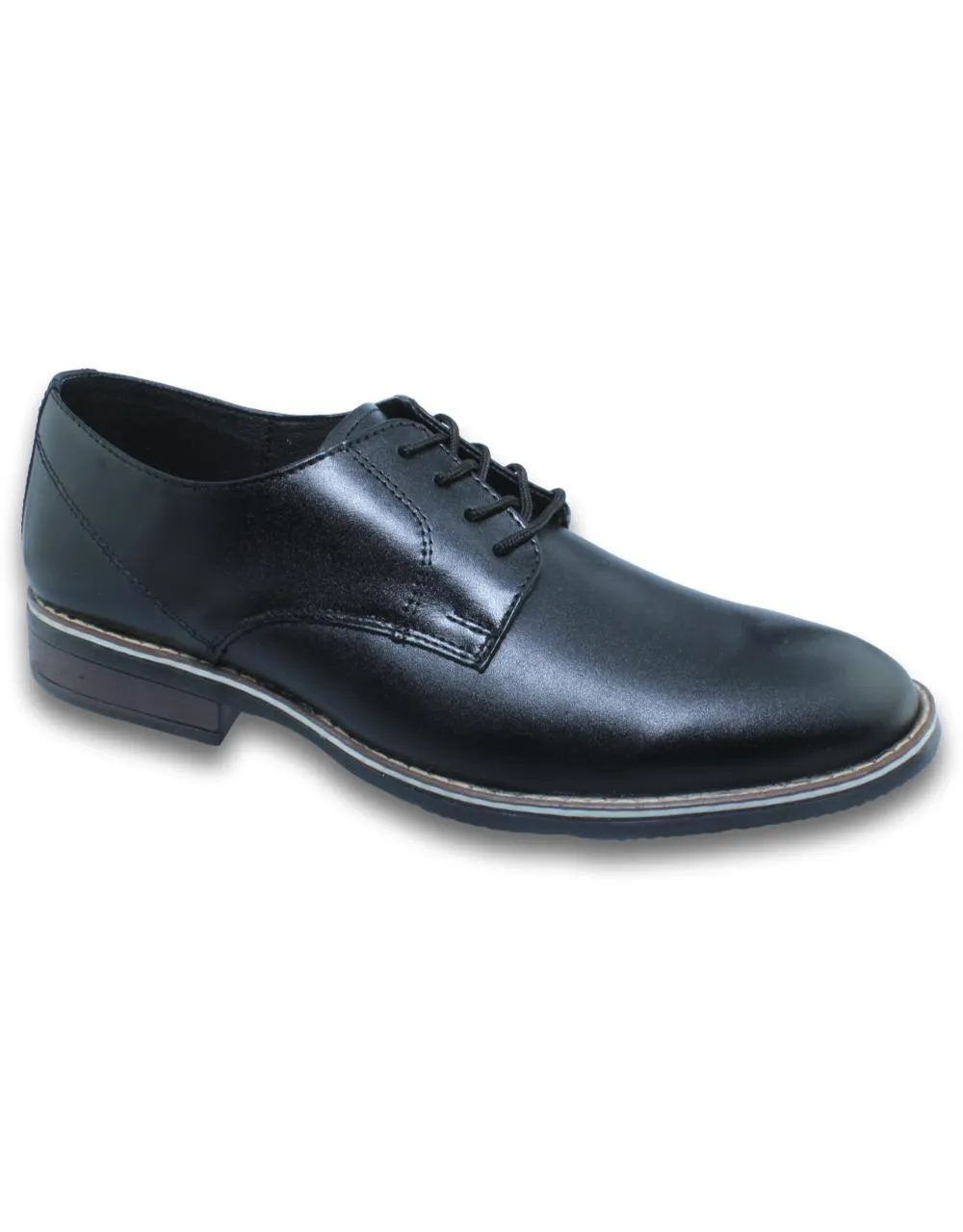 Zapatos De Vestir Para Hombre por mayoreo Estilo Piel Color Negro MOD. 1810Ja7