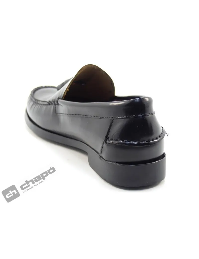 Zapatos Negro Enrique PÉrez 14029 Goma