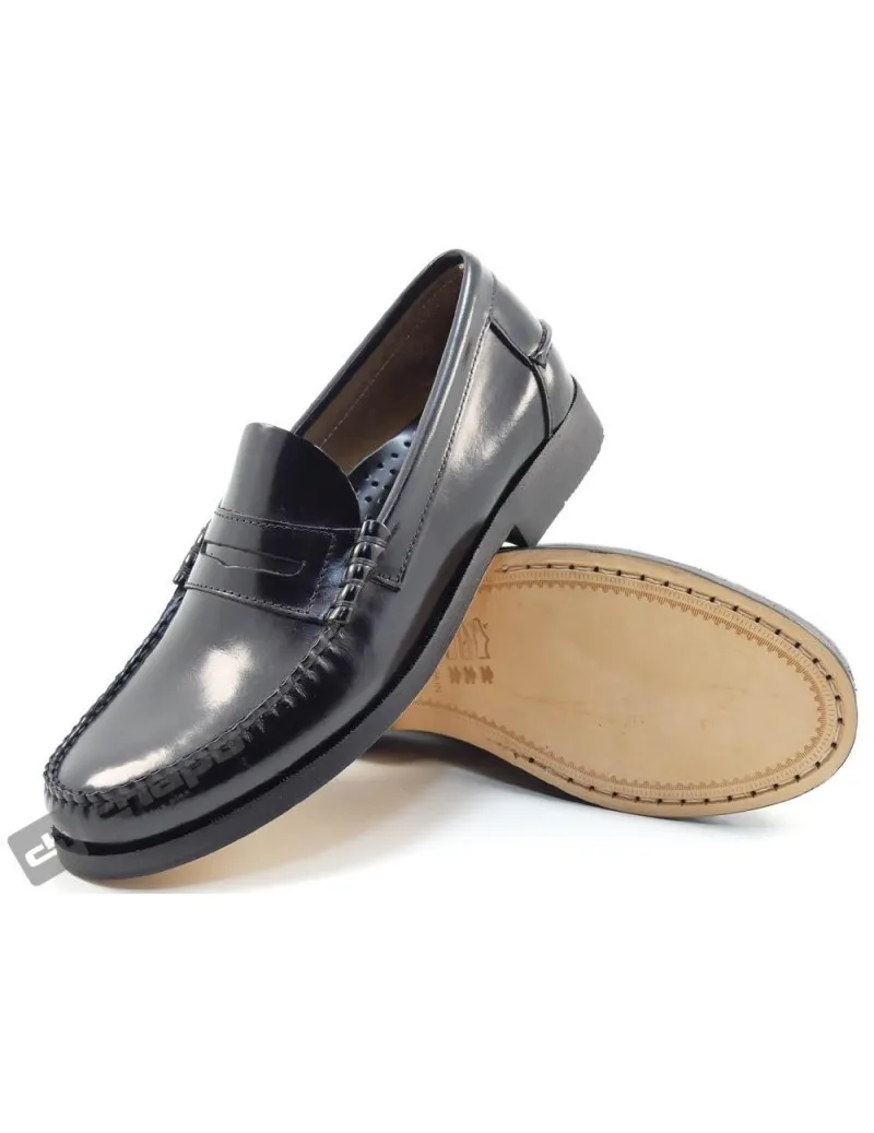 Zapatos Negro Enrique PÉrez 4026 Suela
