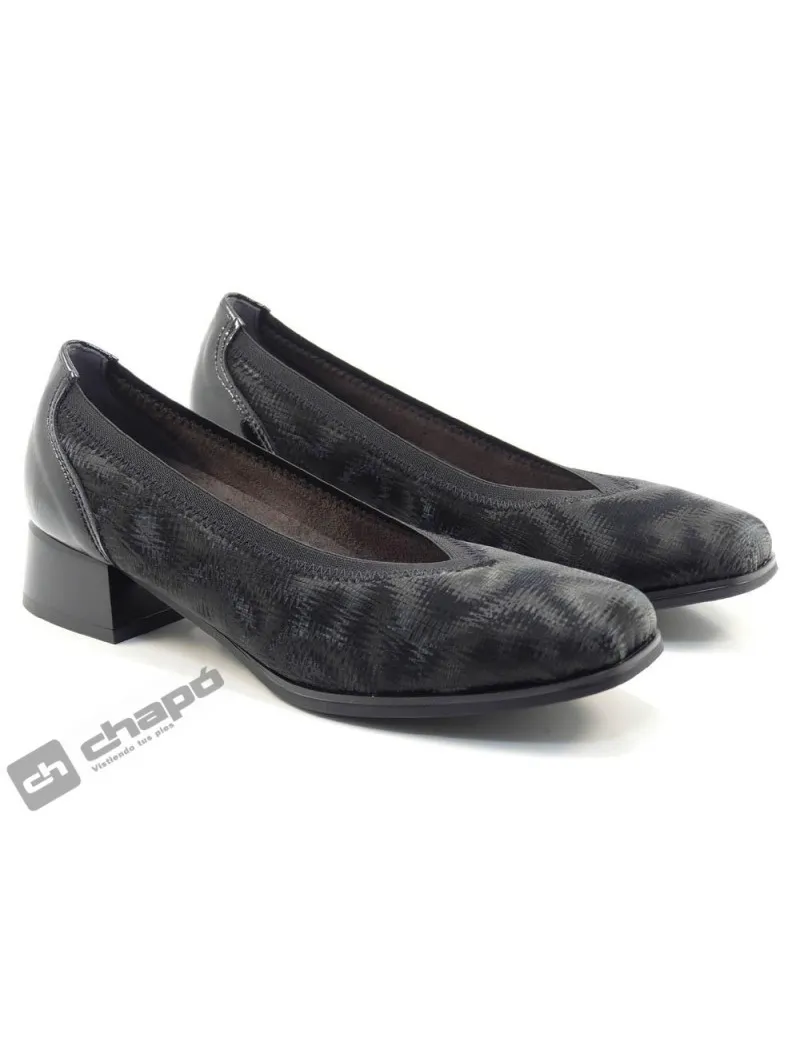 Zapatos Negro Pitillos 10112