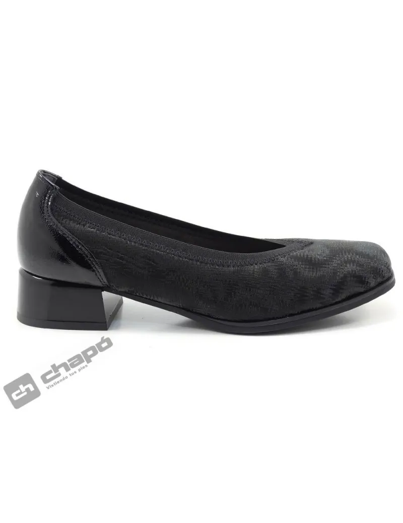 Zapatos Negro Pitillos 10112