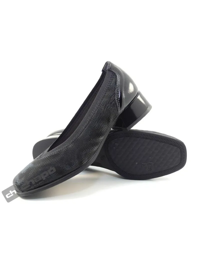 Zapatos Negro Pitillos 10112