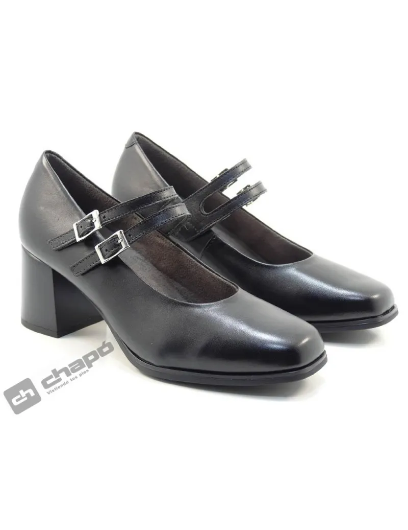 Zapatos Negro Pitillos 10134