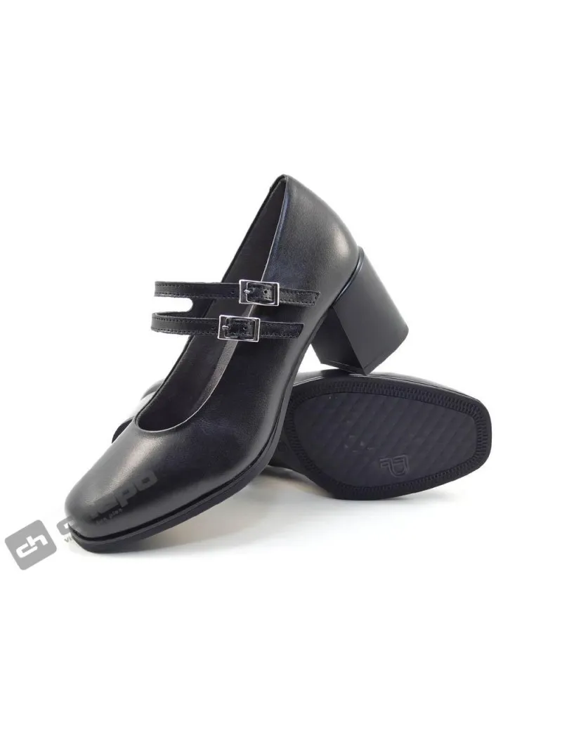 Zapatos Negro Pitillos 10134